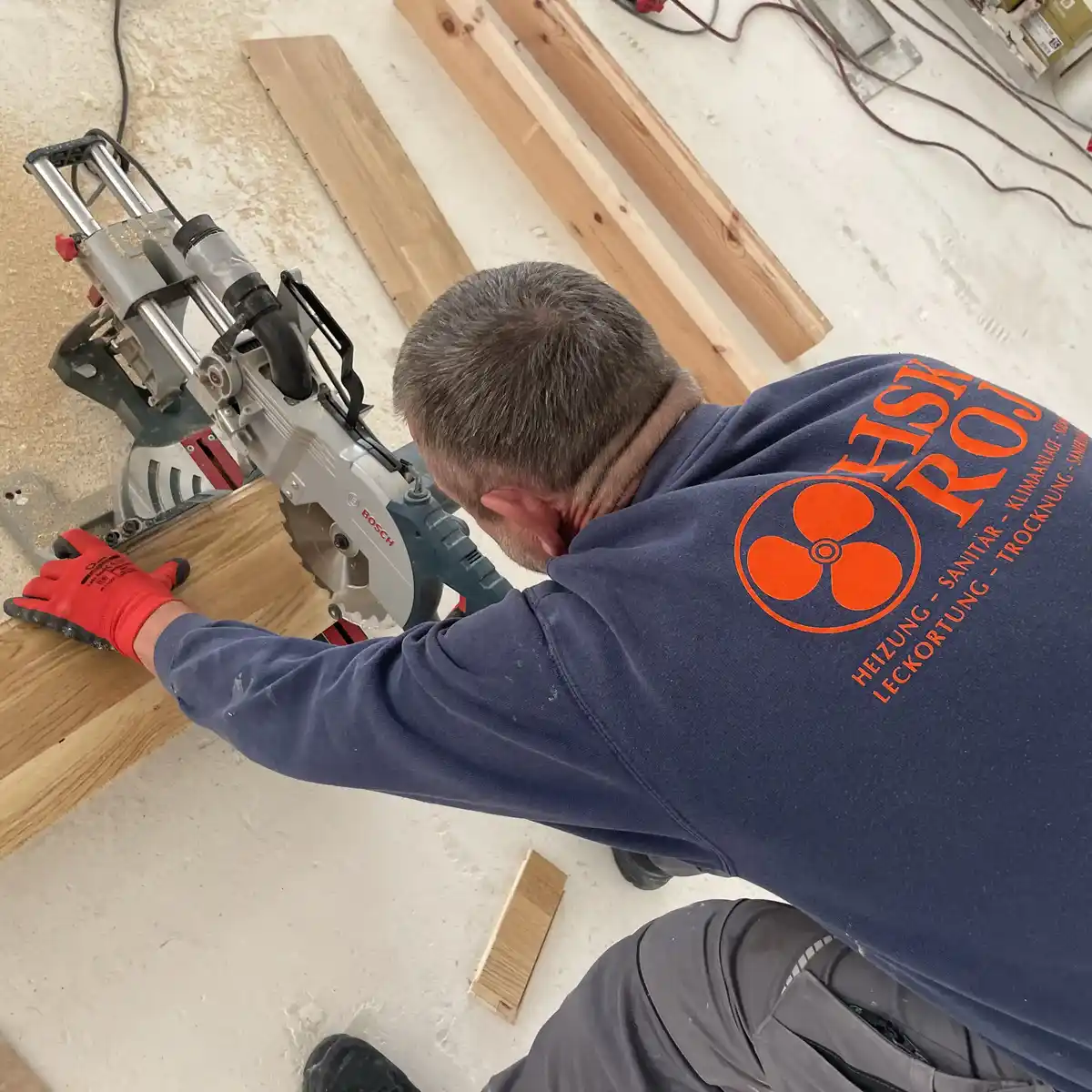 Bodenverlegung Parkett Laminat Brandschaden München Renovierung