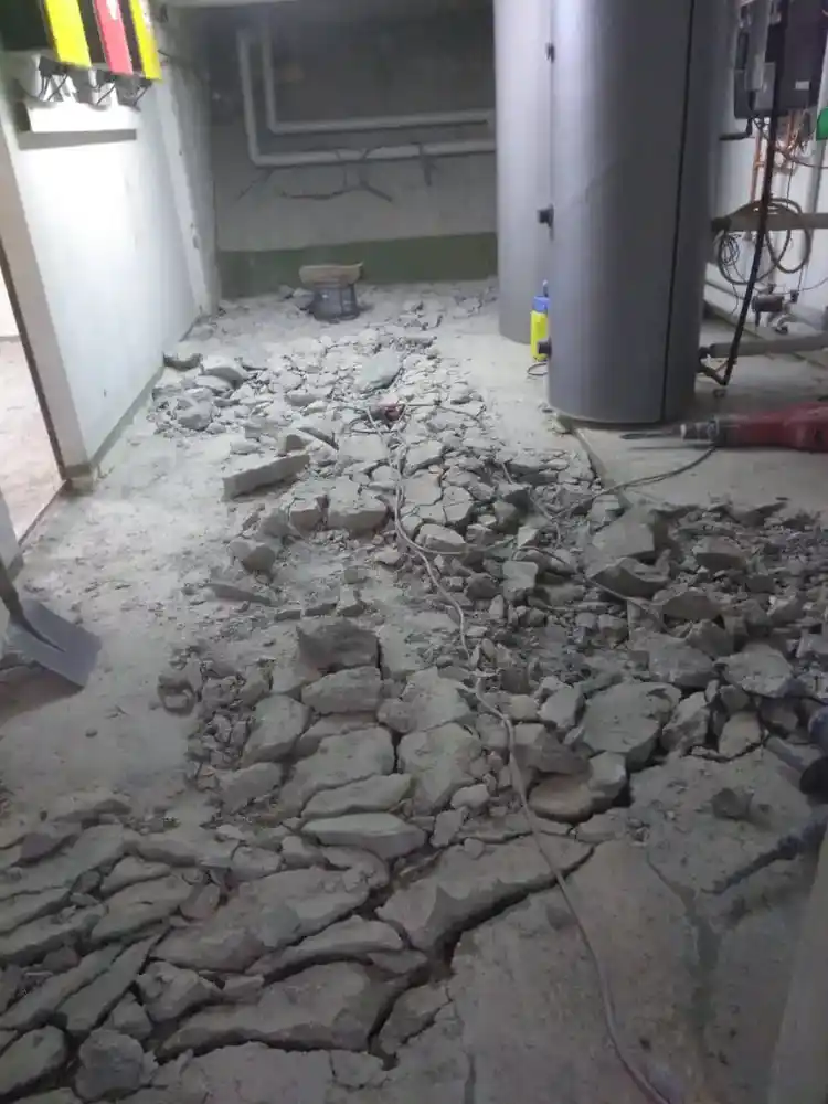 Entfernung beschädigter Boden München Renovierung